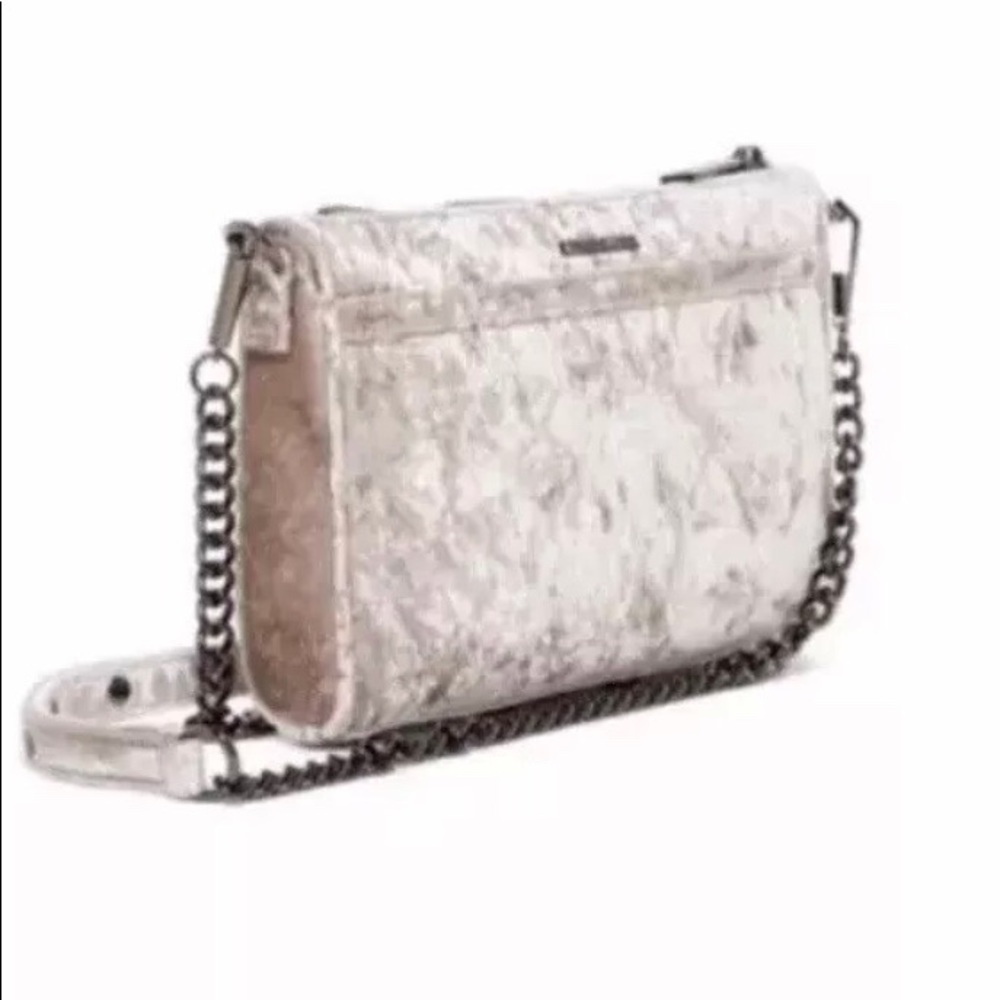 Rebecca Minkoff Purse Cross Body Mini MAC Velvet - Picture 5 of 8